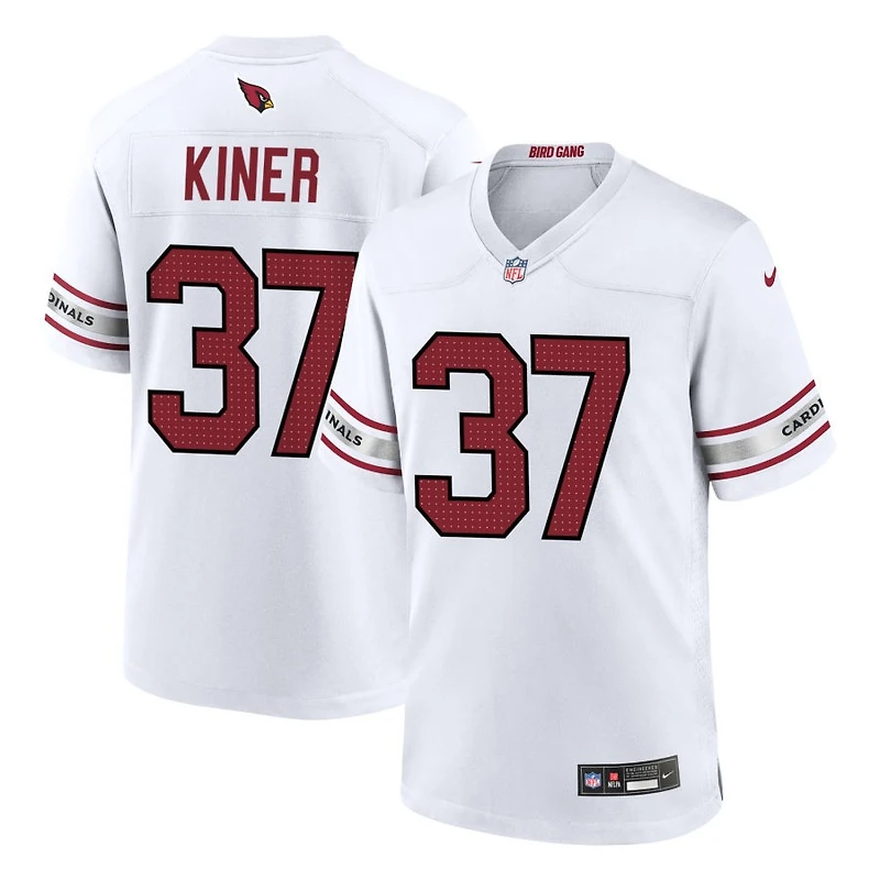 Corey Kiner Men's Nike White Arizona Cardinals Custom Game Jersey