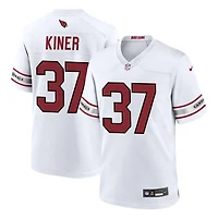 Corey Kiner Men's Nike White Arizona Cardinals Custom Game Jersey
