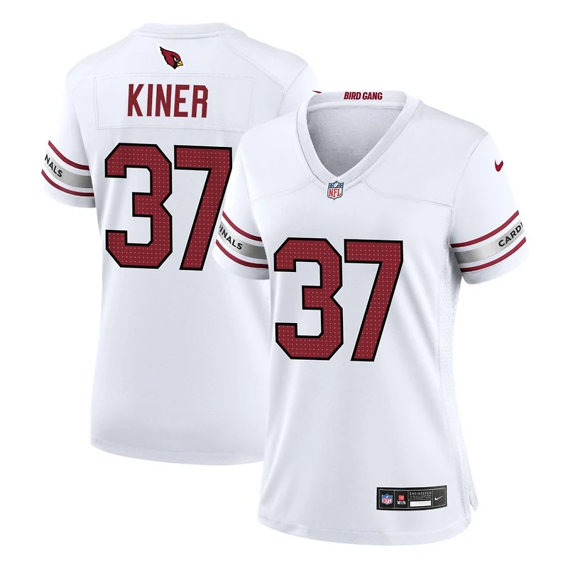 Corey Kiner Women's Nike White Arizona Cardinals Custom Game Jersey