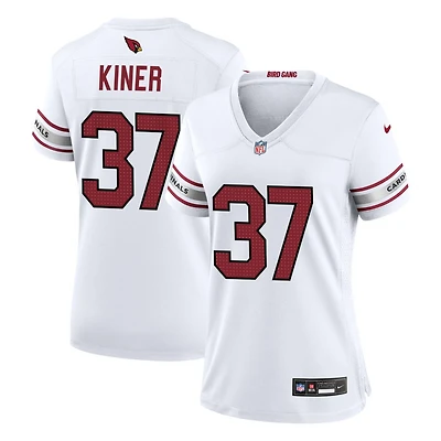Corey Kiner Women's Nike White Arizona Cardinals Custom Game Jersey