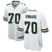 Darian Kinnard Men's Nike White Green Bay Packers Custom Game Jersey