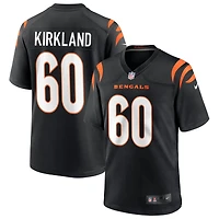 Jaxson Kirkland Men's Nike Black Cincinnati Bengals Game Custom Jersey