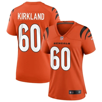 Jaxson Kirkland Women's Nike Orange Cincinnati Bengals Alternate Game Custom Jersey