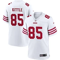 George Kittle Men's Nike White San Francisco 49ers Game Custom Player Jersey