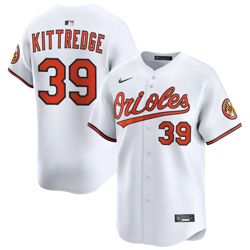 Andrew Kittredge Men's Nike White Baltimore Orioles Home Limited Custom Jersey