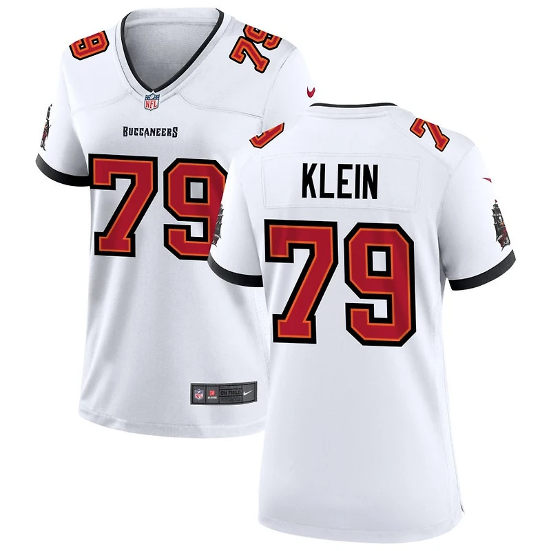 Elijah Klein Women's Nike Tampa Bay Buccaneers White Custom Game Jersey