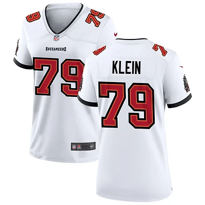 Elijah Klein Women's Nike Tampa Bay Buccaneers White Custom Game Jersey