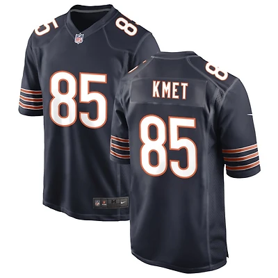 Cole Kmet Men's Nike Navy Chicago Bears Custom Game Jersey