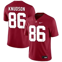 Peter Knudson Men's Nike Crimson Alabama Crimson Tide NIL Pick-A-Player Football Replica Jersey