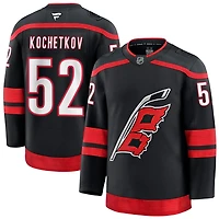 Pyotr Kochetkov Men's Fanatics Black Carolina Hurricanes Home Premium Custom Jersey