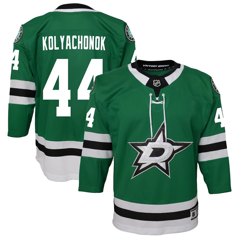Vladislav Kolyachonok Youth Green Dallas Stars Home Custom Premier Jersey
