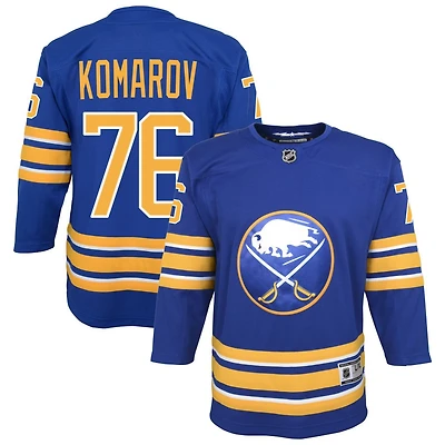 Vsevolod Komarov Youth Royal Buffalo Sabres Home Custom Premier Jersey