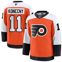 Travis Konecny Men's Fanatics Orange Philadelphia Flyers Home Premium Custom Jersey