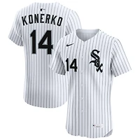 Paul Konerko Men's Nike White Chicago White Sox  Home Elite Pick-A-Player Retired Roster Jersey
