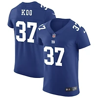 Younghoe Koo Men's Nike Royal New York Giants Vapor Untouchable Custom Elite Jersey
