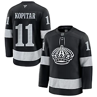 Anze Kopitar Men's Fanatics Black Los Angeles Kings Alternate Premium Custom Jersey