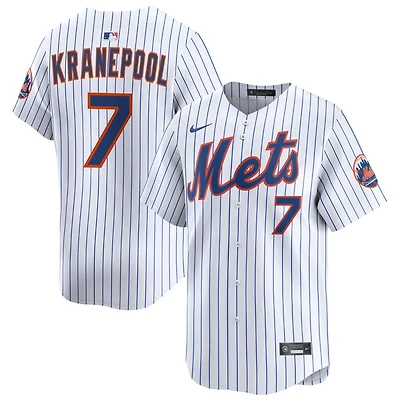 Ed Kranepool Men's Nike White New York Mets Home Limited Pick-A-Player Retired Roster Jersey