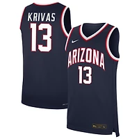Motiejus Krivas Unisex Nike  Navy Arizona Wildcats NIL Pick-A-Player Replica Basketball Jersey