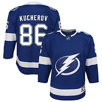 Nikita Kucherov Youth Blue Tampa Bay Lightning Home Custom Premier Jersey
