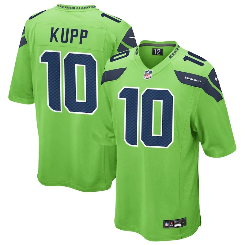 Cooper Kupp Men's Nike Neon Green Seattle Seahawks Alternate Custom Game Jersey