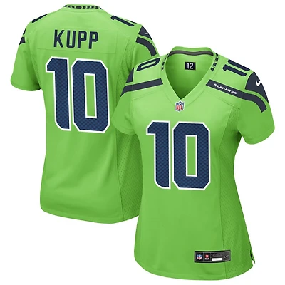 Cooper Kupp Women's Nike Neon Green Seattle Seahawks Alternate Custom Game Jersey