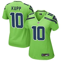 Cooper Kupp Women's Nike Neon Green Seattle Seahawks Alternate Custom Game Jersey