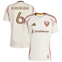Keisuke Kurokawa Men's adidas  Natural D.C. United 2025 The Soul Kit Replica Custom Jersey