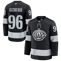 Andrei Kuzmenko Men's Fanatics Black Los Angeles Kings Alternate Premium Custom Jersey