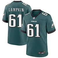 Willie Lampkin Men's Nike Midnight Green Philadelphia Eagles Custom Game Jersey