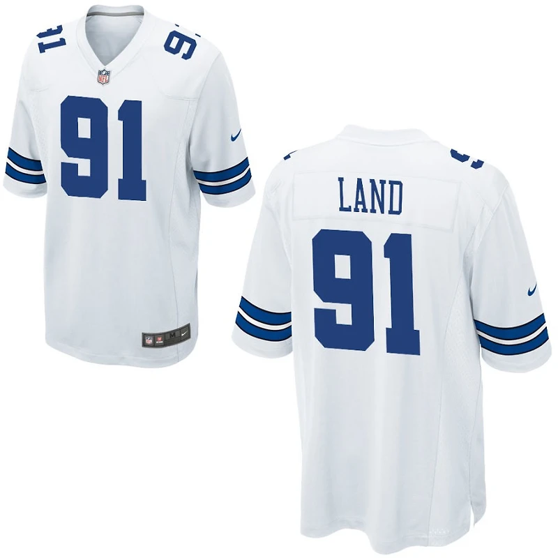 Isaiah Land Nike Dallas Cowboys Custom Youth Game Jersey