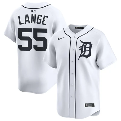 Alex Lange Men's Nike White Detroit Tigers Home Limited Custom Jersey