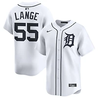 Alex Lange Men's Nike White Detroit Tigers Home Limited Custom Jersey