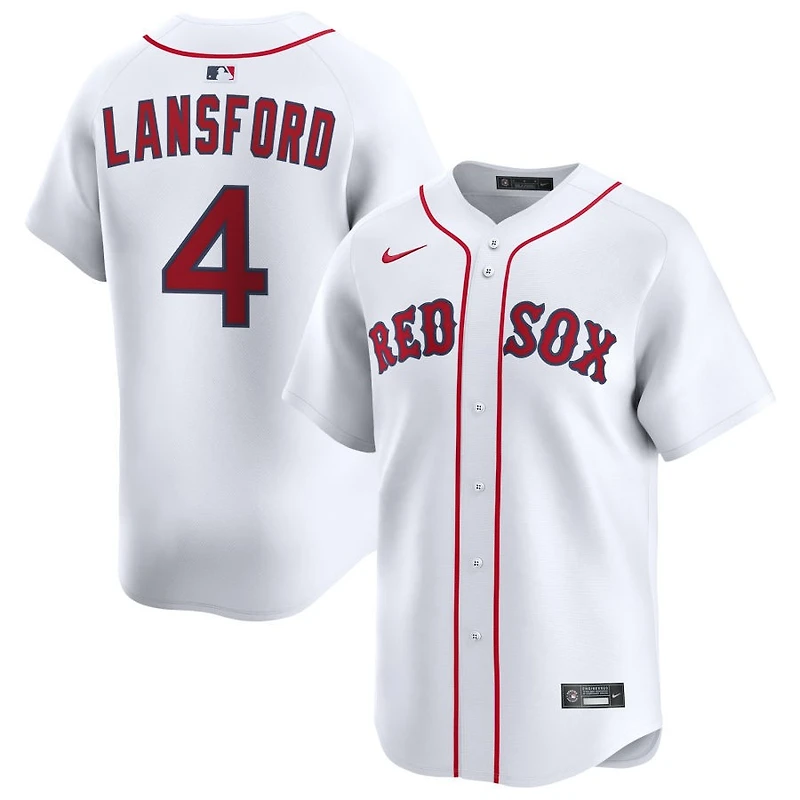 Carney Lansford Men's Nike White Boston Red Sox Home Limited Pick-A-Player Retired Roster Jersey