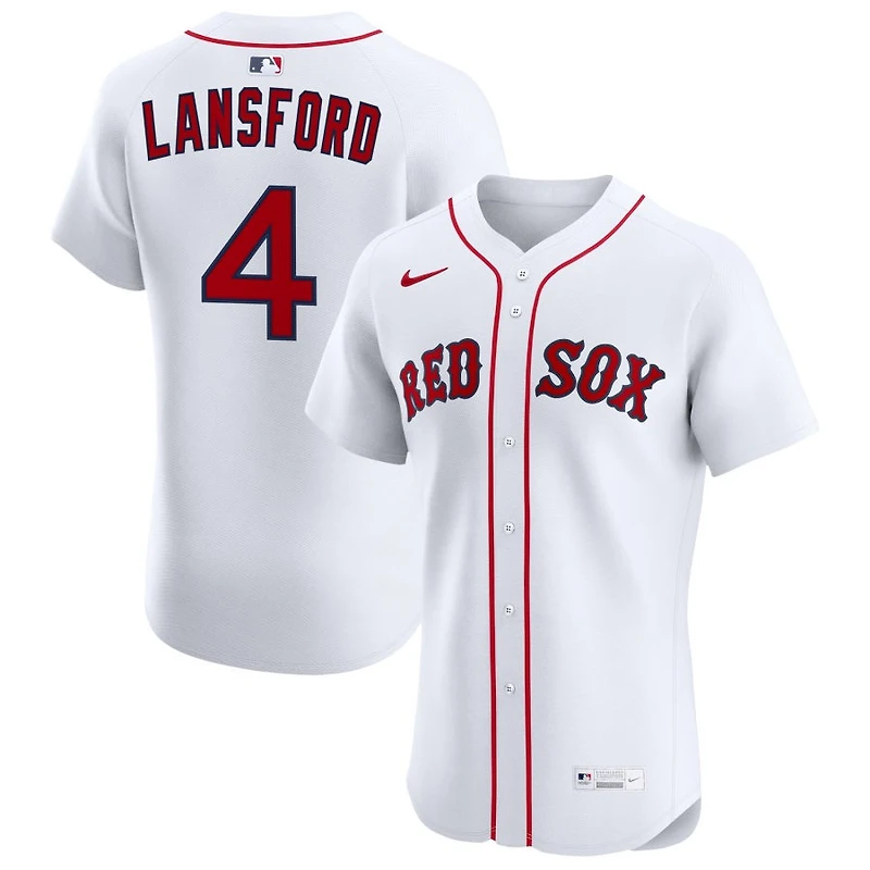 Carney Lansford Men's Nike White Boston Red Sox Home Elite Pick-A-Player Retired Roster Jersey
