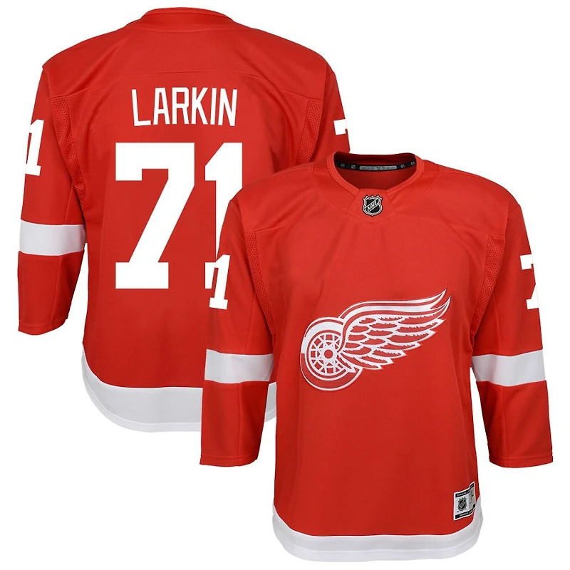 Dylan Larkin Youth Red Detroit Red Wings Home Custom Premier Jersey