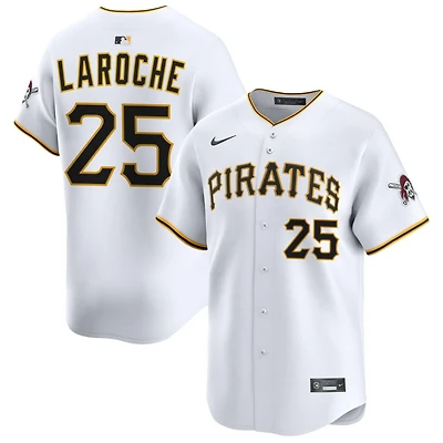 Adam LaRoche Men's Nike White Pittsburgh Pirates Home Limited Pick-A-Player Retired Roster Jersey