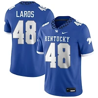 Aidan Laros Men's Nike Royal Kentucky Wildcats NIL Pick-A-Player Game Jersey