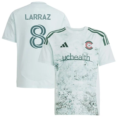 Oliver Larraz Youth adidas  Green Colorado Rapids 2025 Headwaters Replica Custom Jersey