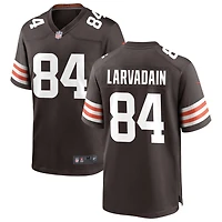 Gage Larvadain Men's Nike Cleveland Browns Brown Custom Game Jersey