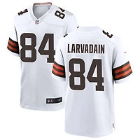 Gage Larvadain Men's Nike White Cleveland Browns Custom Game Jersey