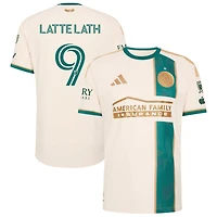 Emmanuel Latte Lath Men's adidas Tan Atlanta United FC 2026 Spirit Of '96 On-Field Authentic Patch Custom Jersey