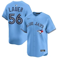 Eric Lauer Men's Nike Light Blue Toronto Blue Jays Alternate Limited Custom Jersey