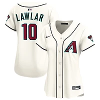 Jordan Lawlar Women's Nike  Cream Arizona Diamondbacks Home Limited Custom Jersey