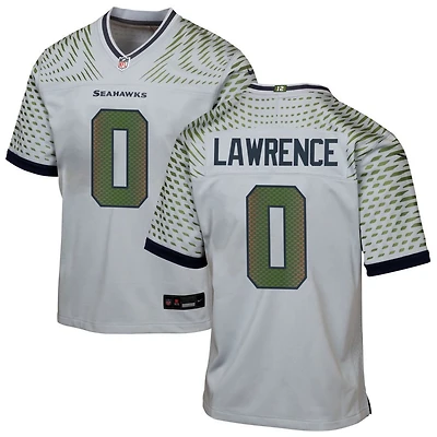DeMarcus Lawrence Youth Nike Gray Seattle Seahawks Rivalries Collection Custom Game Jersey