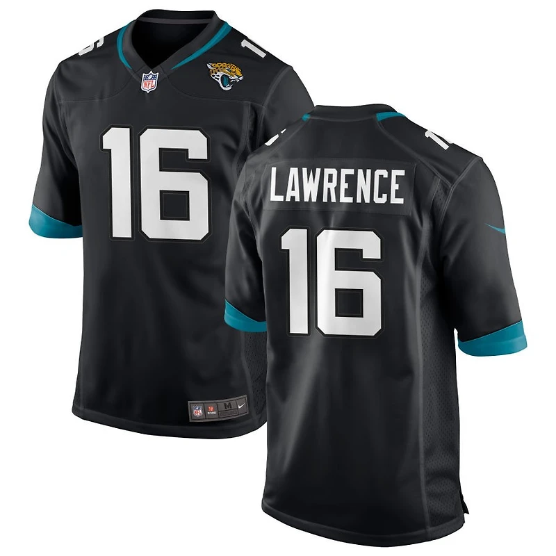Trevor Lawrence Men's Nike Black Jacksonville Jaguars Custom Game Jersey