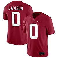Deontae Lawson Men's Nike Crimson Alabama Crimson Tide NIL Pick-A-Player Football Replica Jersey