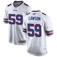 Shaq Lawson Men's Nike White Buffalo Bills Custom Game Jersey