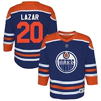 Curtis Lazar Youth Royal Edmonton Oilers Home Replica Custom Jersey