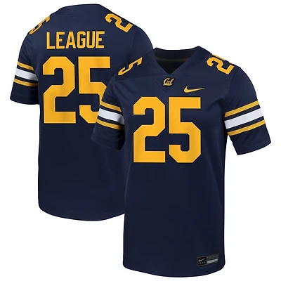 Anthony League Men's Nike Navy Cal Bears NIL Pick-A-Player Football Game Jersey