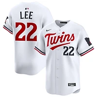 Brooks Lee Men's Nike White Minnesota Twins Home Limited Custom Jersey